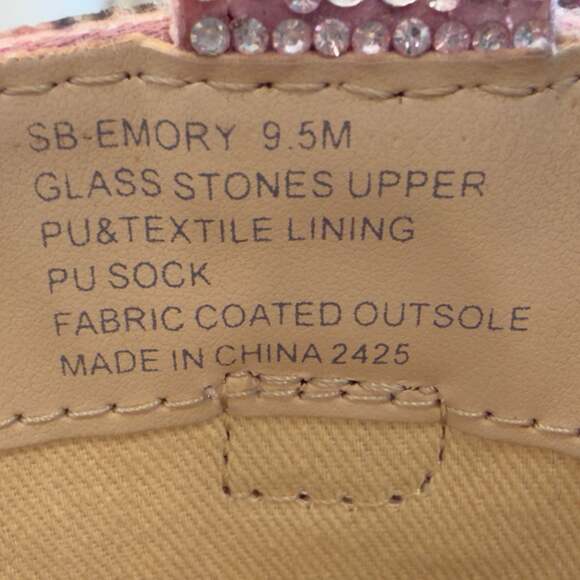 Betsey Johnson SB-Emory Rhinestone Ankle Boots | 9.5M | Sparkle Western Booties - Picture 5 of 7